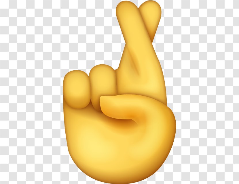 Clip Art Emoji Crossed Fingers The Finger Image Transparent PNG