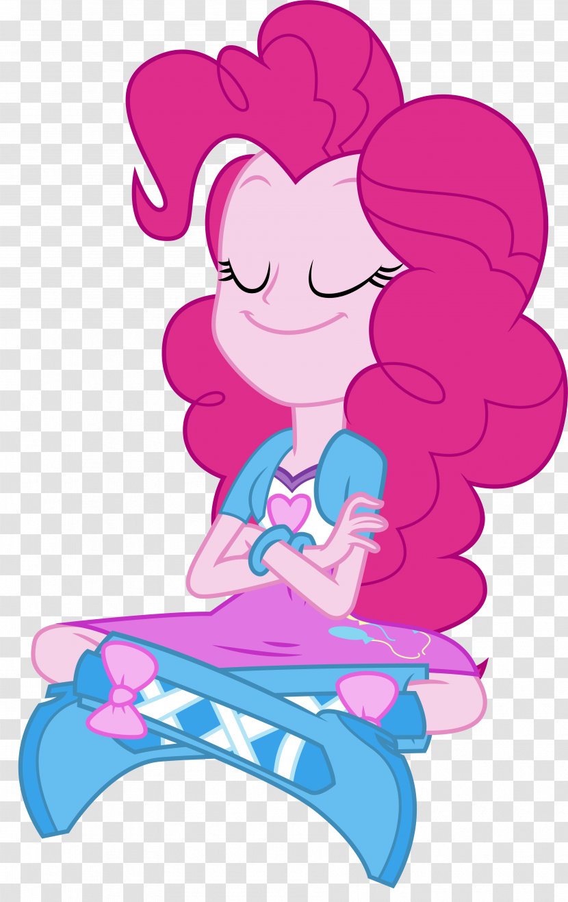 Pinkie Pie Twilight Sparkle Rainbow Dash Art My Little Pony: Equestria Girls - Silhouette - Swag Transparent PNG