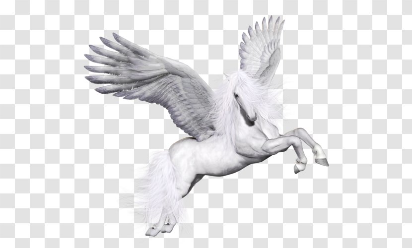 Horse Pegasus Unicorn Clip Art - Legendary Creature Transparent PNG