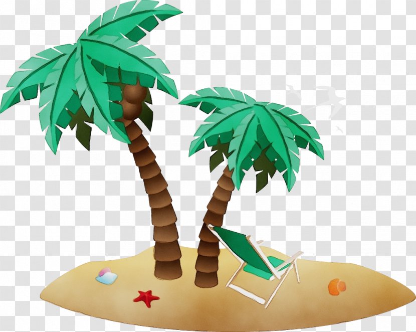 Coconut Tree Drawing - Houseplant - Plant Stem Animal Figure Transparent PNG