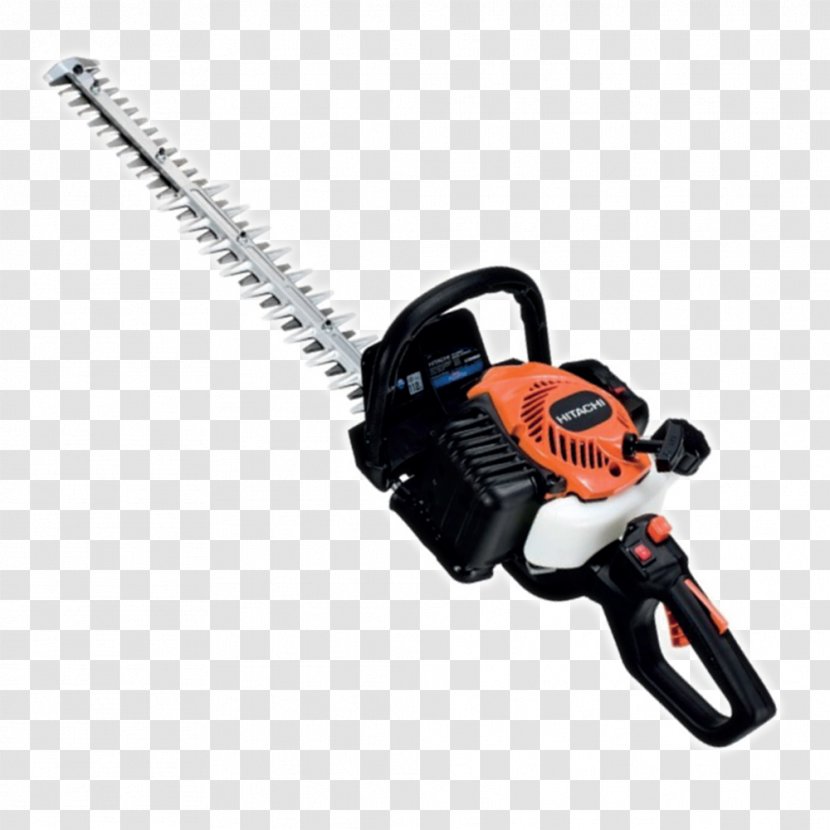 Hedge Trimmer Hitachi Gasoline Mower - Chainsaw Transparent PNG