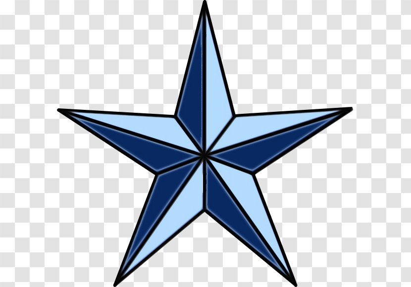 Blue Star - Logo - Symmetry Symbol Transparent PNG