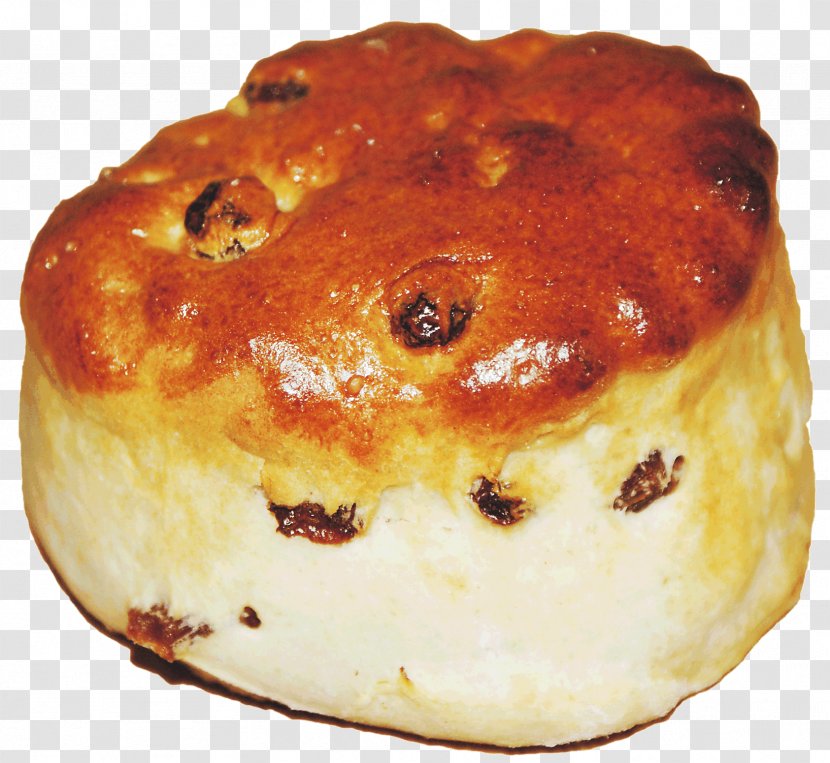 Scone Bun Spotted Dick Cougnou Sultana - Cheese Transparent PNG