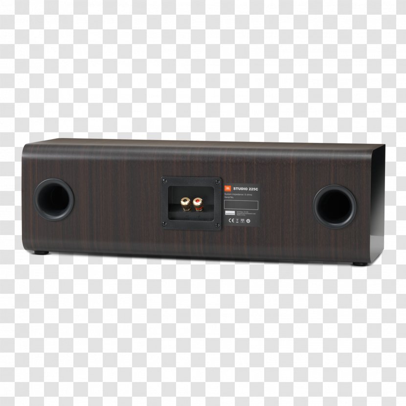 Loudspeaker AV Receiver Subwoofer JBL Studio 225C 2-way Center Channel Speaker Amplifier - Electronics - Audio-visual Transparent PNG