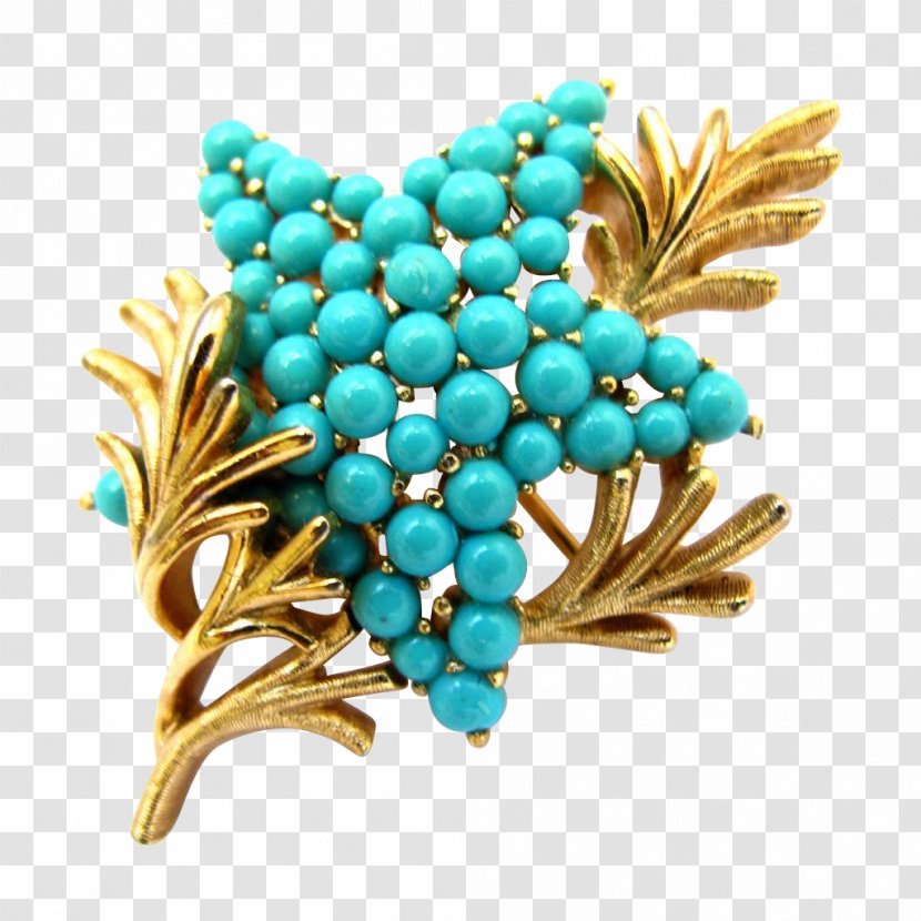 Turquoise Brooch Body Jewellery - Jewelry Transparent PNG