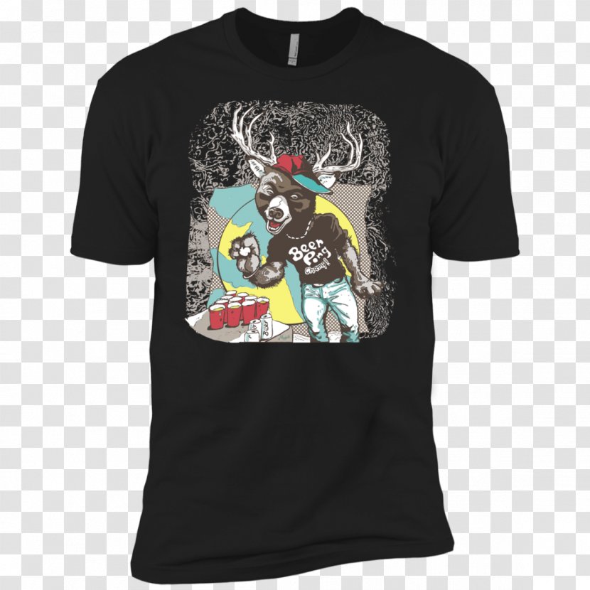 T-shirt Hoodie Sleeve Clothing Gildan Activewear - Shirt - Beer Transparent PNG