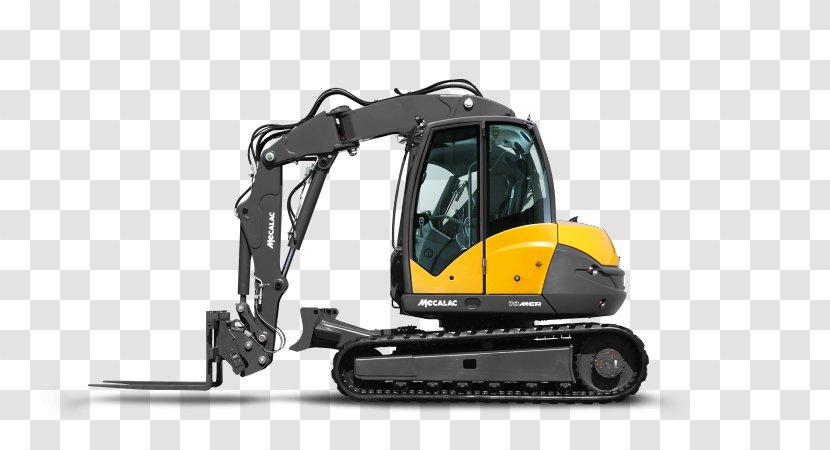 Caterpillar Inc. Excavator Groupe MECALAC S.A. Skid-steer Loader Heavy Machinery - Backhoe - Crawler Transparent PNG
