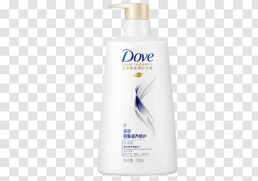 Dove Shampoo Hair Conditioner Shower Gel Cosmetology - Cosmetics Transparent PNG