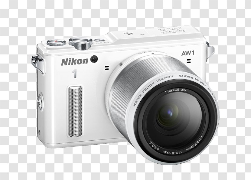 Nikon 1 AW1 D5300 Mirrorless Interchangeable-lens Camera Transparent PNG