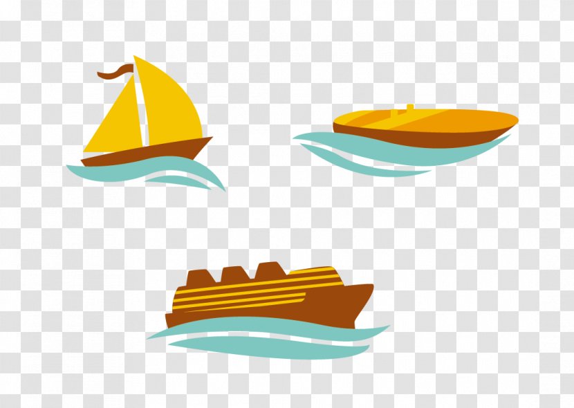 Sailing Cartoon - Designer - Sea Sails Transparent PNG
