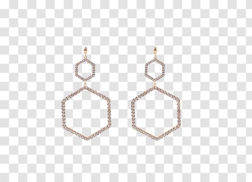 Earring Silver Imitation Gemstones & Rhinestones Fashion Gold - Sterling Transparent PNG