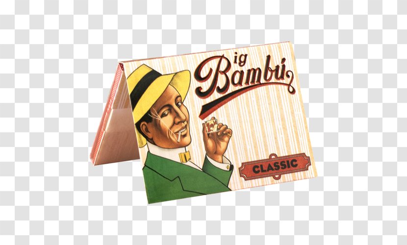 Bambu Rolling Papers Tobacco Pipe Big - Chocolate Bar - Cigarette Transparent PNG