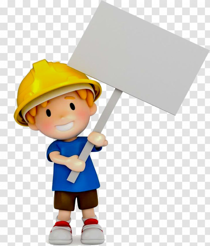 Stock Photography Engineering Illustration - Boy - A Worker In Safety Helmet Transparent PNG