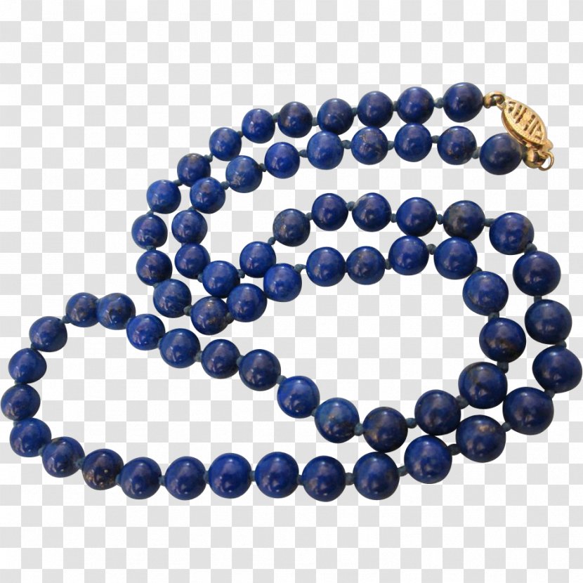 Jewellery Bead Necklace Lapis Lazuli Gemstone - Ruby - Beads Transparent PNG