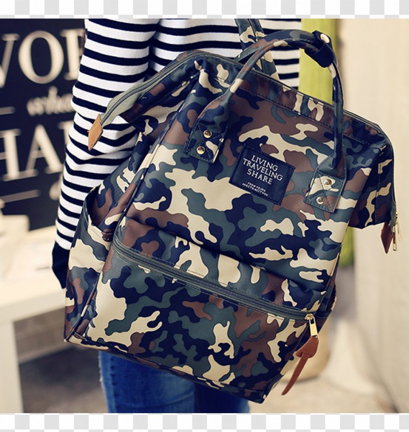 Backpack Laptop Handbag Military Camouflage - Bag Transparent PNG