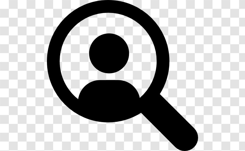 Magnifying Glass Symbol - Point Transparent PNG