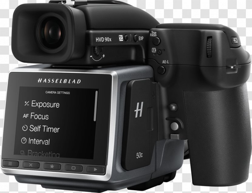 Hasselblad H6D-50c Camera Medium Format Digital SLR - Back Transparent PNG