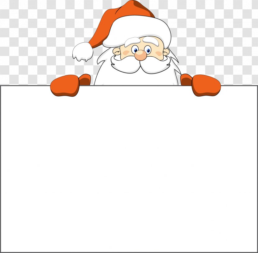 Santa Claus Christmas Stock Photography Clip Art - Fictional Character - Red Cartoon Decorative Patterns Transparent PNG
