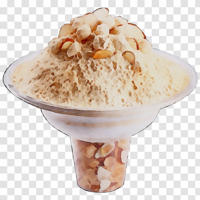 Sundae Gelato Ice Cream Flavor - Vanilla Transparent PNG