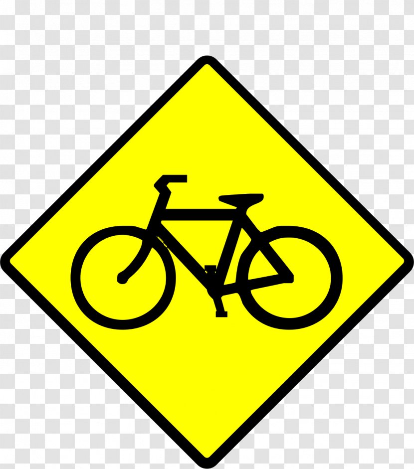 Bicycle Traffic Sign Cycling Manual On Uniform Control Devices Segregated Cycle Facilities - Road Transparent PNG