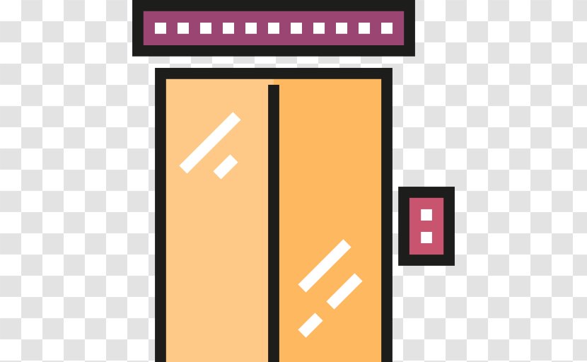Elevator Building Stairs - Text Transparent PNG