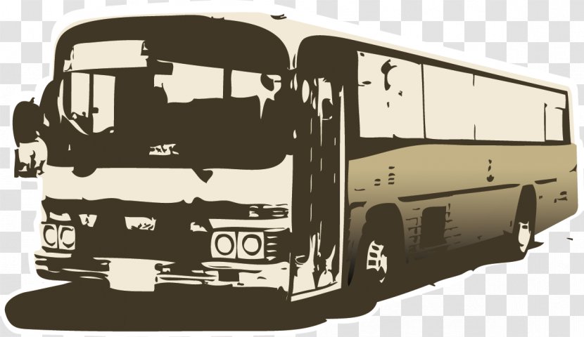 Bus Photography Illustration - Image File Formats Transparent PNG