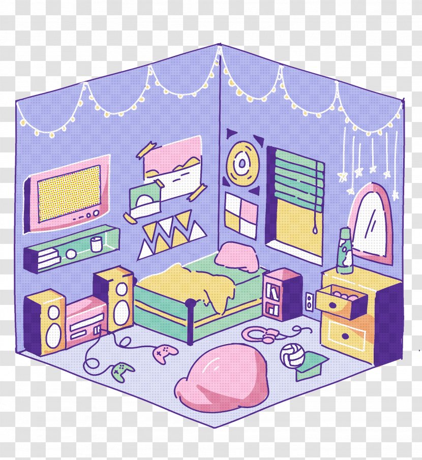 Video Games GIF IOS Sticker - Play - Dollhouse Transparent PNG