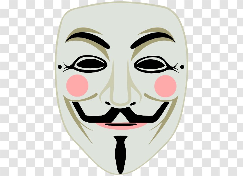 Gunpowder Plot Guy Fawkes Mask Night Million March - Facial Expression Transparent PNG