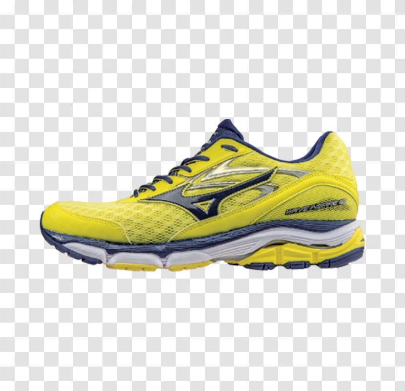 Mizuno Corporation Sneakers Shoe Running Jogging - Yellow Transparent PNG