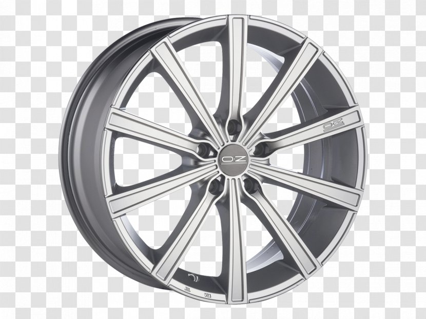 Car OZ Group Alloy Wheel Autofelge Rim - Yhi International Limited - Diamond Cutting Transparent PNG