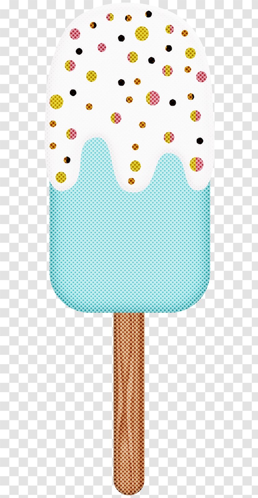 Ice Cream Background - Aqua - Turquoise Transparent PNG