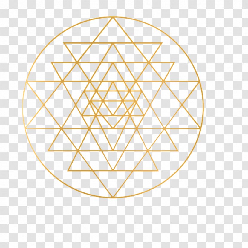 Lakshmi Sri Yantra Sacred Geometry Mandala Transparent PNG