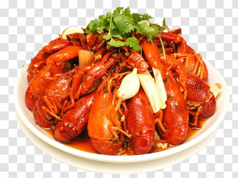 Xuyi County Palinurus Elephas Chinese Cuisine Pungency Mala Sauce - Spicy Lobster Transparent PNG
