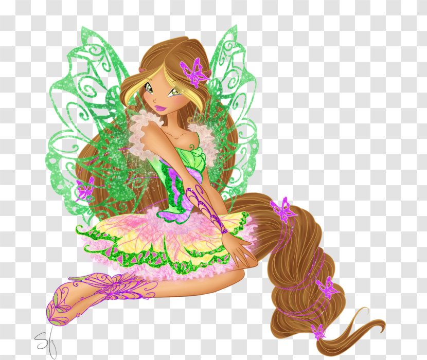 Flora Bloom Stella Musa Fairy - Winx Club Believix In You Transparent PNG