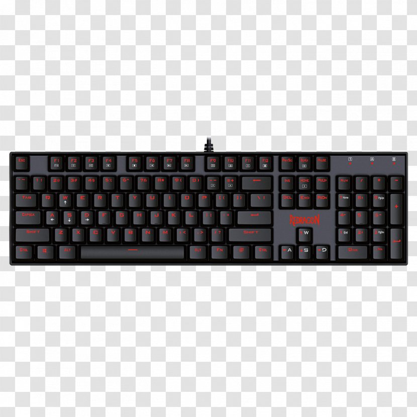 Computer Keyboard Gaming Keypad Mouse Backlight LED-backlit LCD Transparent PNG