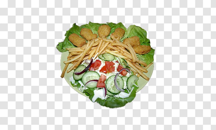 Vegetarian Cuisine Fast Food Leaf Vegetable Platter - Kebab Transparent PNG