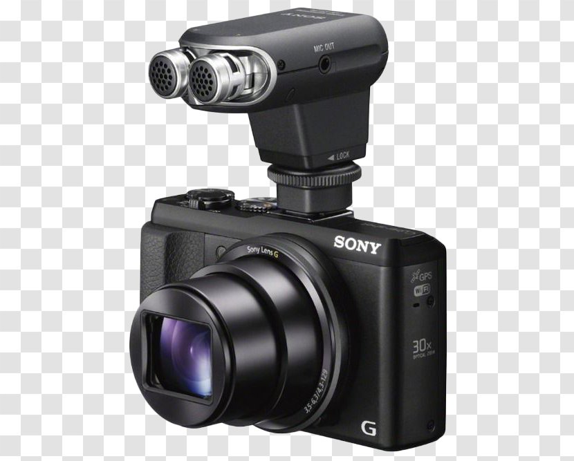Sony Cyber-shot DSC-RX100 DSC-HX50 Point-and-shoot Camera Zoom Lens - Pointandshoot - High-profile Transparent PNG
