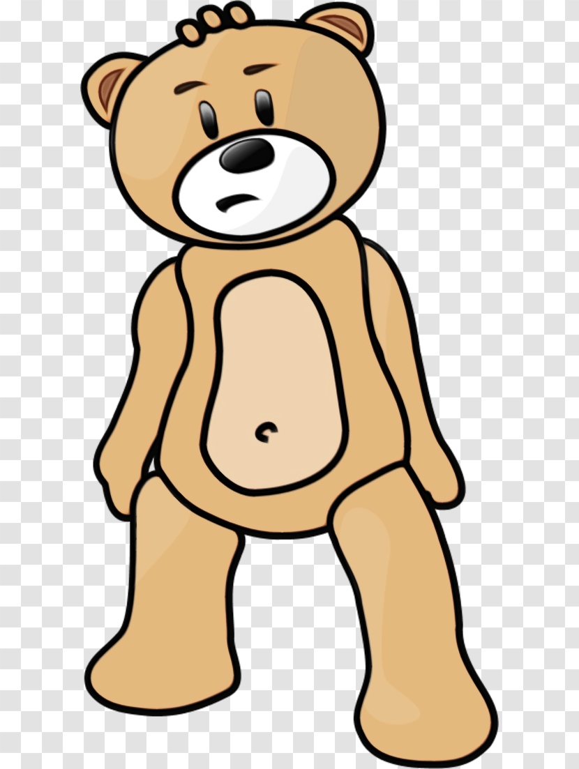 Teddy Bear - Animal Figure - Pleased Brown Transparent PNG