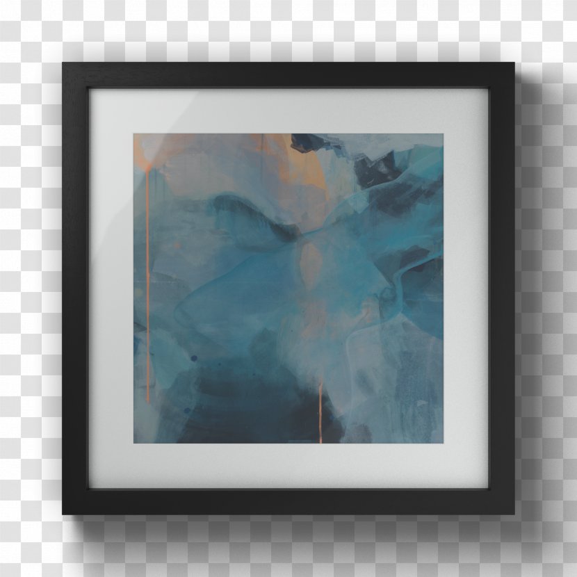 Modern Art Watercolor Painting Picture Frames Transparent PNG