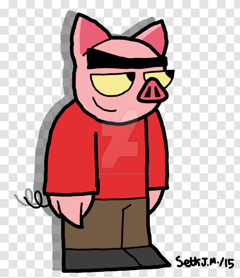 Spanky Ham Ling-Ling Drawing Cartoon Character - Drawn Together Transparent PNG
