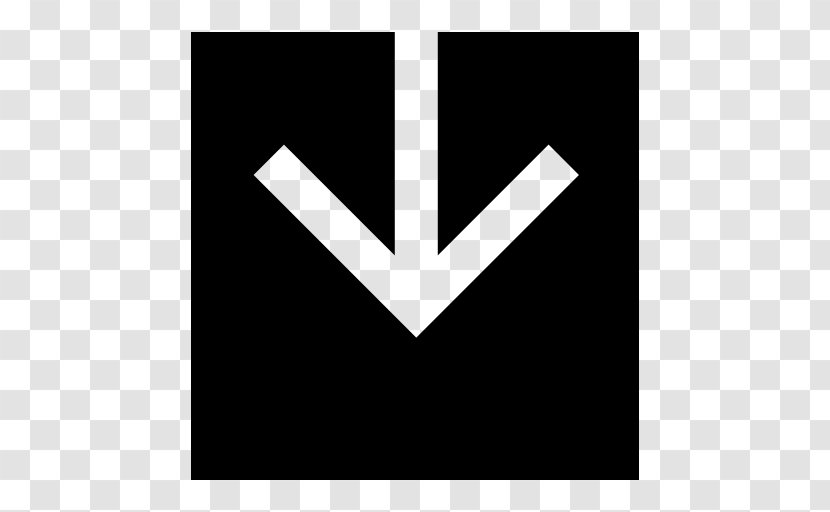 Logo Arrow Download - Triangle Transparent PNG