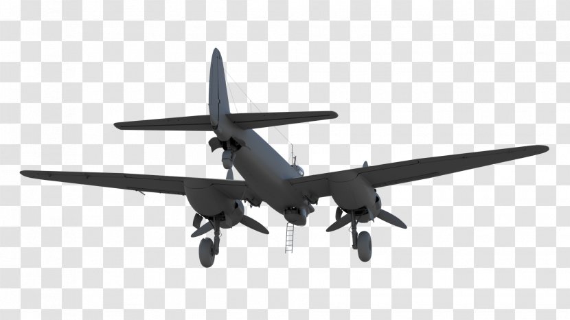 Propeller Military Aircraft Flight Aviation - Engine Transparent PNG