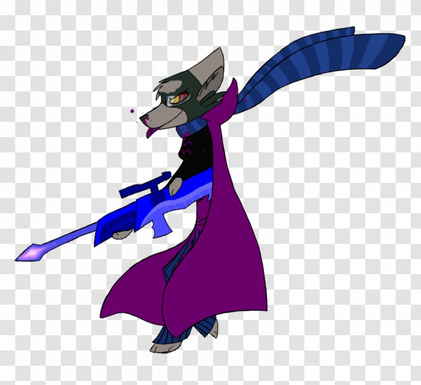 Clip Art Illustration Weapon Purple Legendary Creature - Fictional Character - Dead Wolf Coloring Transparent PNG