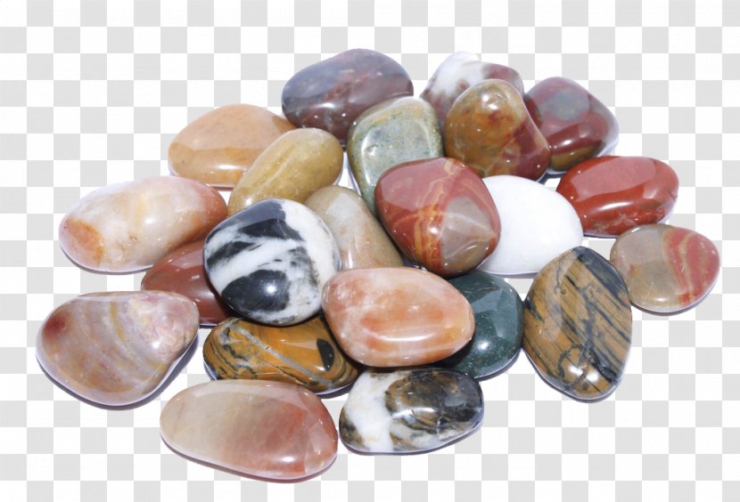 China Yuhua Stone Pebble Rock - Multicolored Transparent PNG