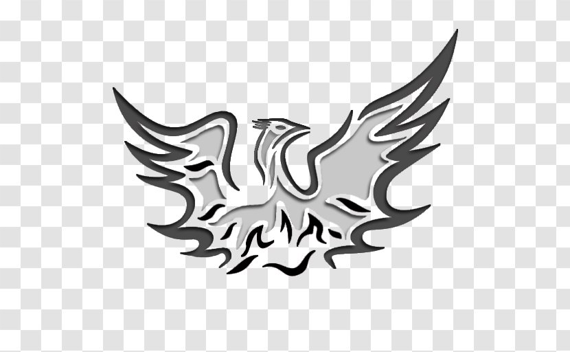 Bird Of Prey Logo Font Sticker Transparent PNG