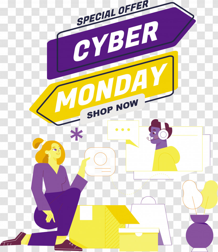 Cyber Monday Transparent PNG