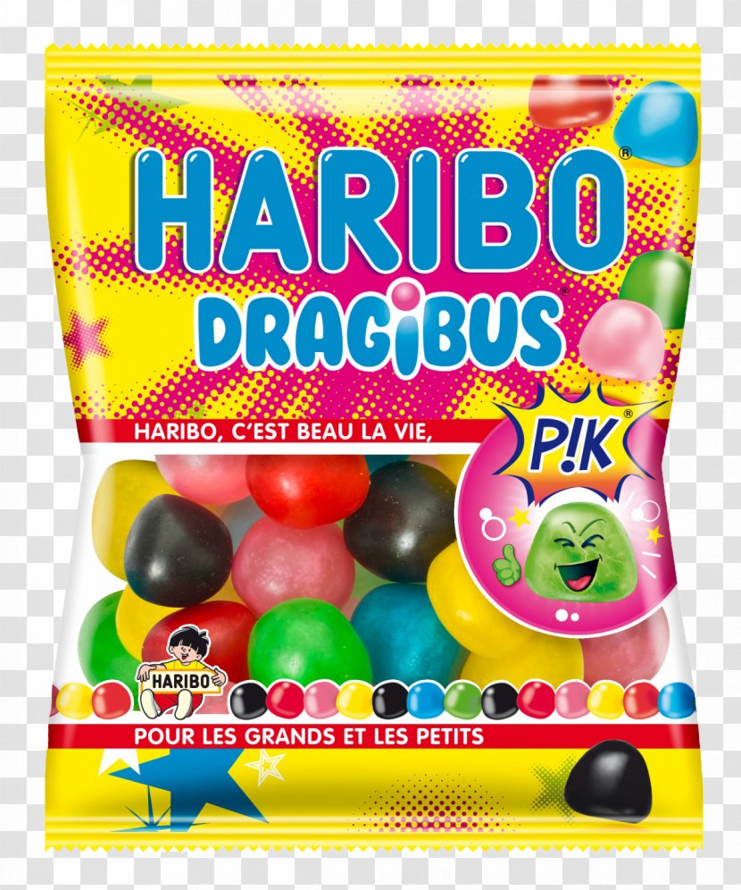 Haribo Dragibus Candy Sugar Confectionery - Snack Transparent PNG
