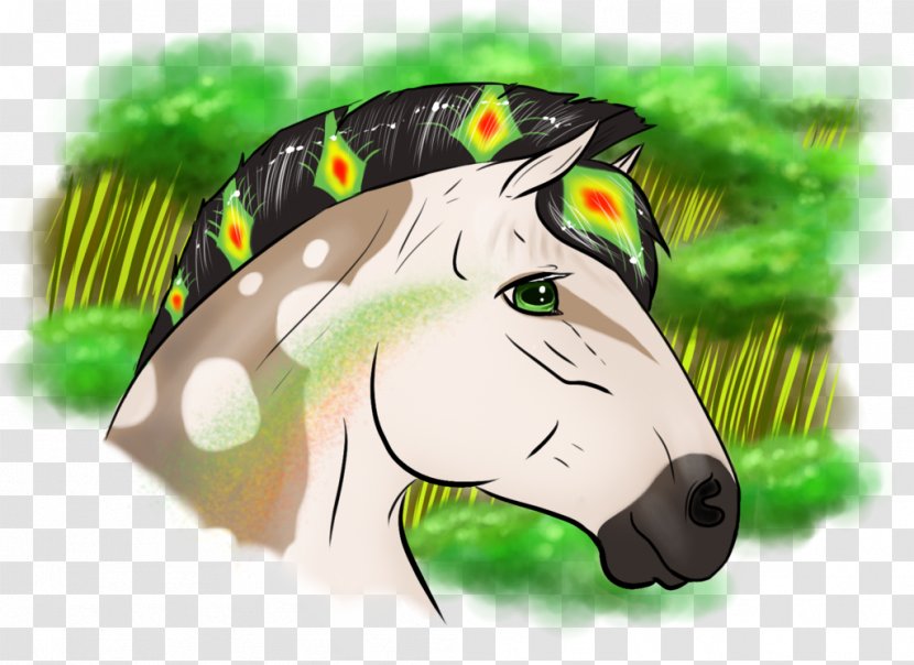 Horse Cartoon Green Desktop Wallpaper - Tree Transparent PNG