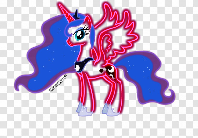 Princess Luna Pony Coloring Book Twilight Sparkle Horse - Cartoon - Body Transparent PNG