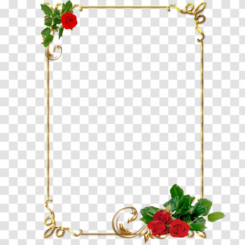 Rosa Gallica Picture Frames Clip Art - Body Jewelry - Frem Transparent PNG